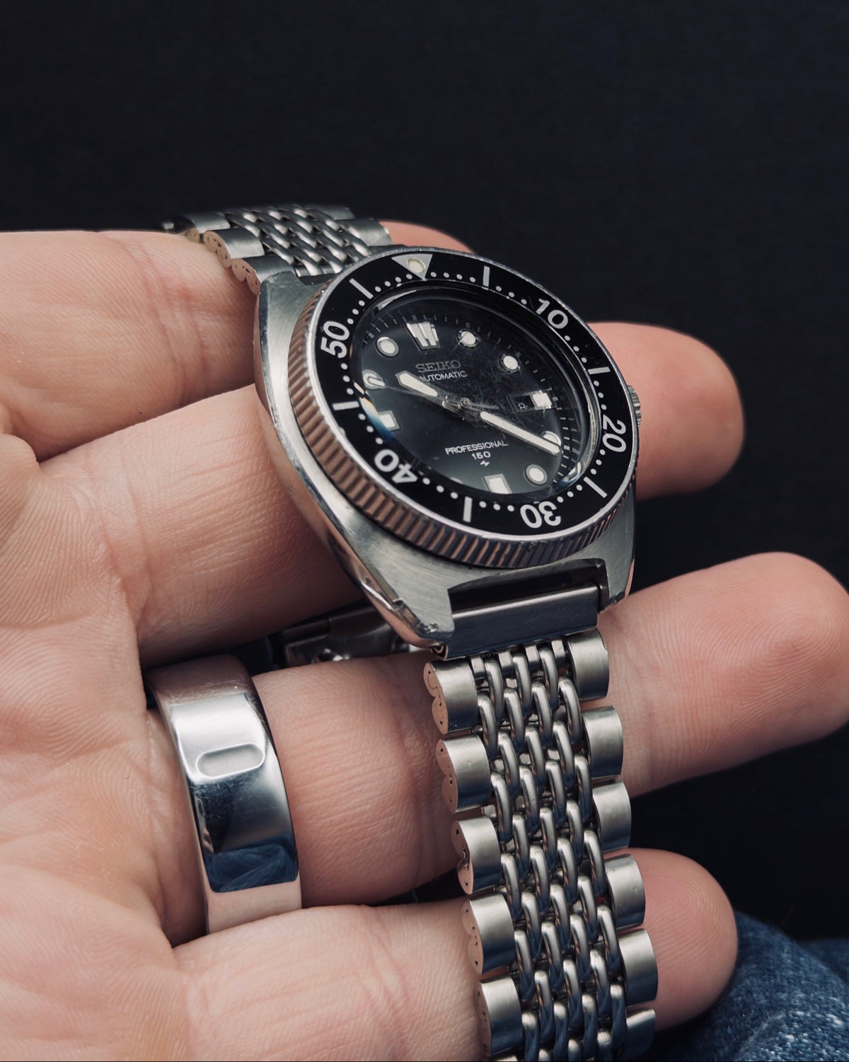 Vintage Seiko 6309 Turtle in hand — photo: Uncommon Artifact
