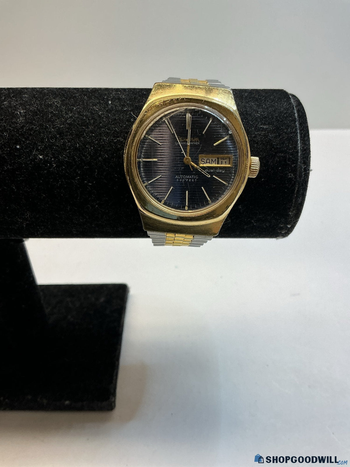 Bulova Oceanographer dual-day diver — photo: ShopGoodwill listing (seller: Goodwill of North Georgia)