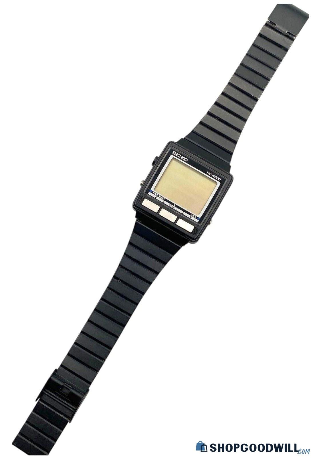 Seiko RC-4500 WristMac — photo: ShopGoodwill listing (seller: Goodwill of Southeast Georgia)
