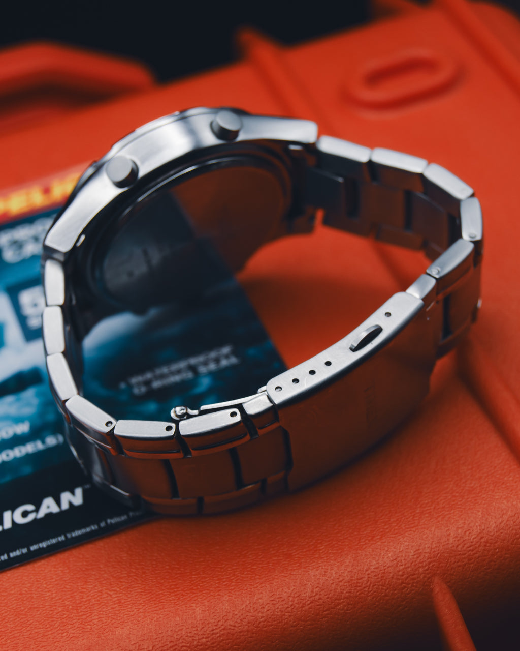 Timex Ana-Digi "Smiley" Hybrid Watch - Stainless Steel Alarm Chronograph - Indiglo - Y2K Era