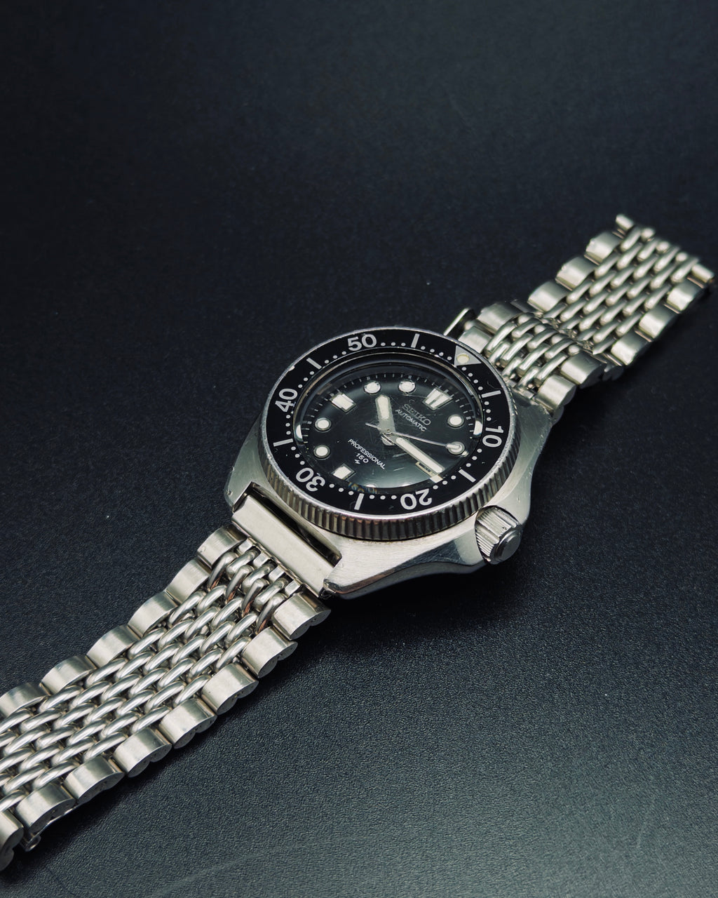 1970s Seiko 2205-0760 "Mini Apocalypse Now" Professional Hi-Beat Diver - Beads of Rice Bracelet