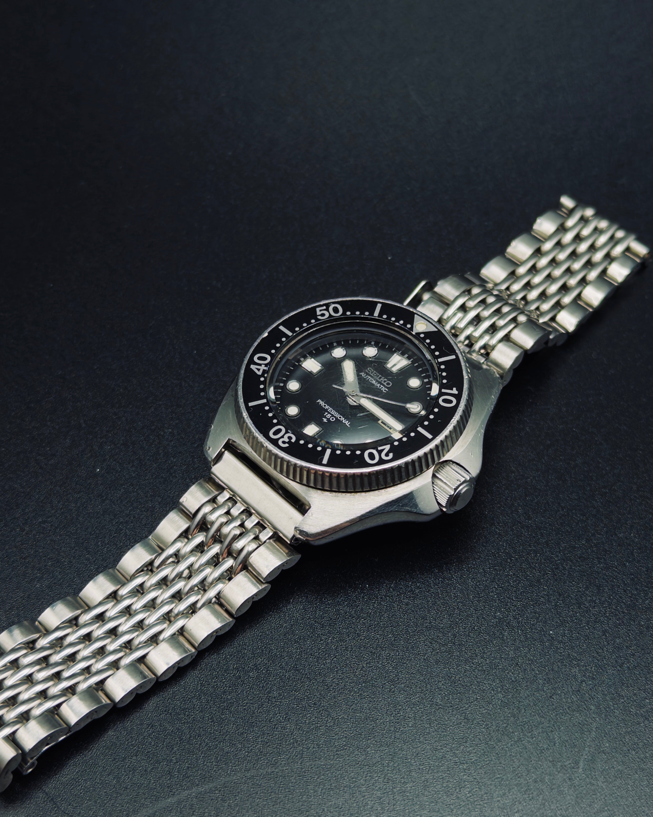 1970s Seiko 2205-0760 "Mini Apocalypse Now" Professional Hi-Beat Diver - Beads of Rice Bracelet