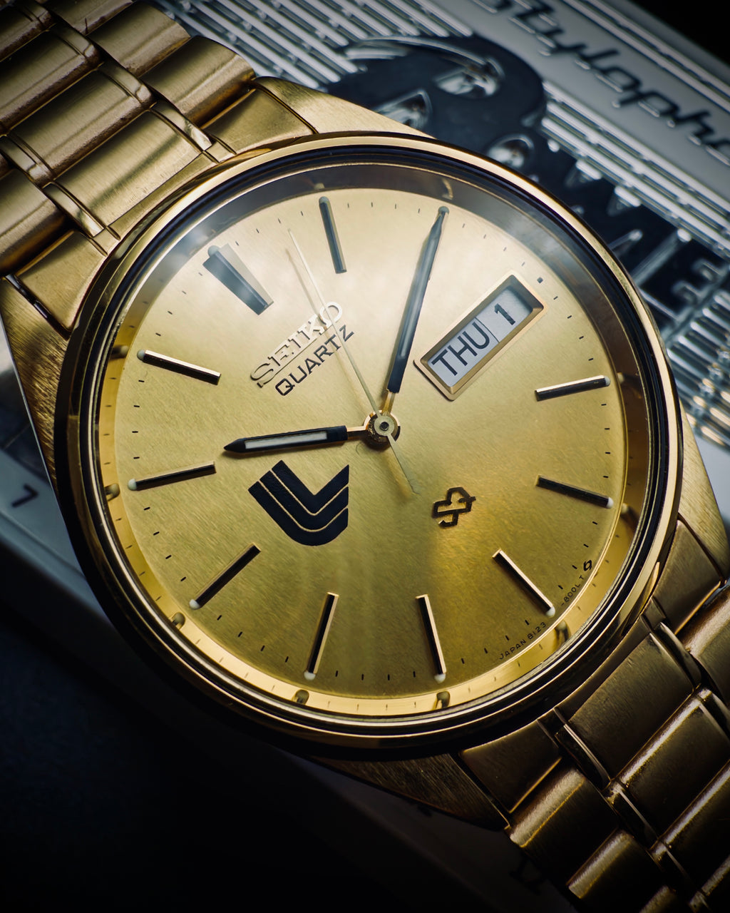 1985 Seiko 8123-8009 "Lawrence Livermore National Lab" (LLNL) Issued Watch - Full Set Box & Papers