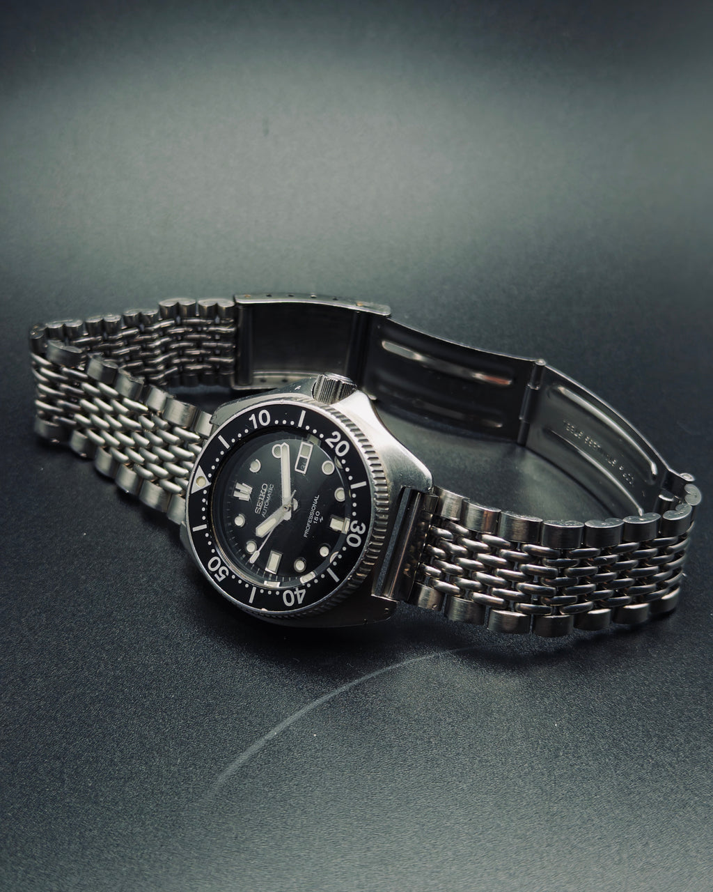 1970s Seiko 2205-0760 "Mini Apocalypse Now" Professional Hi-Beat Diver - Beads of Rice Bracelet