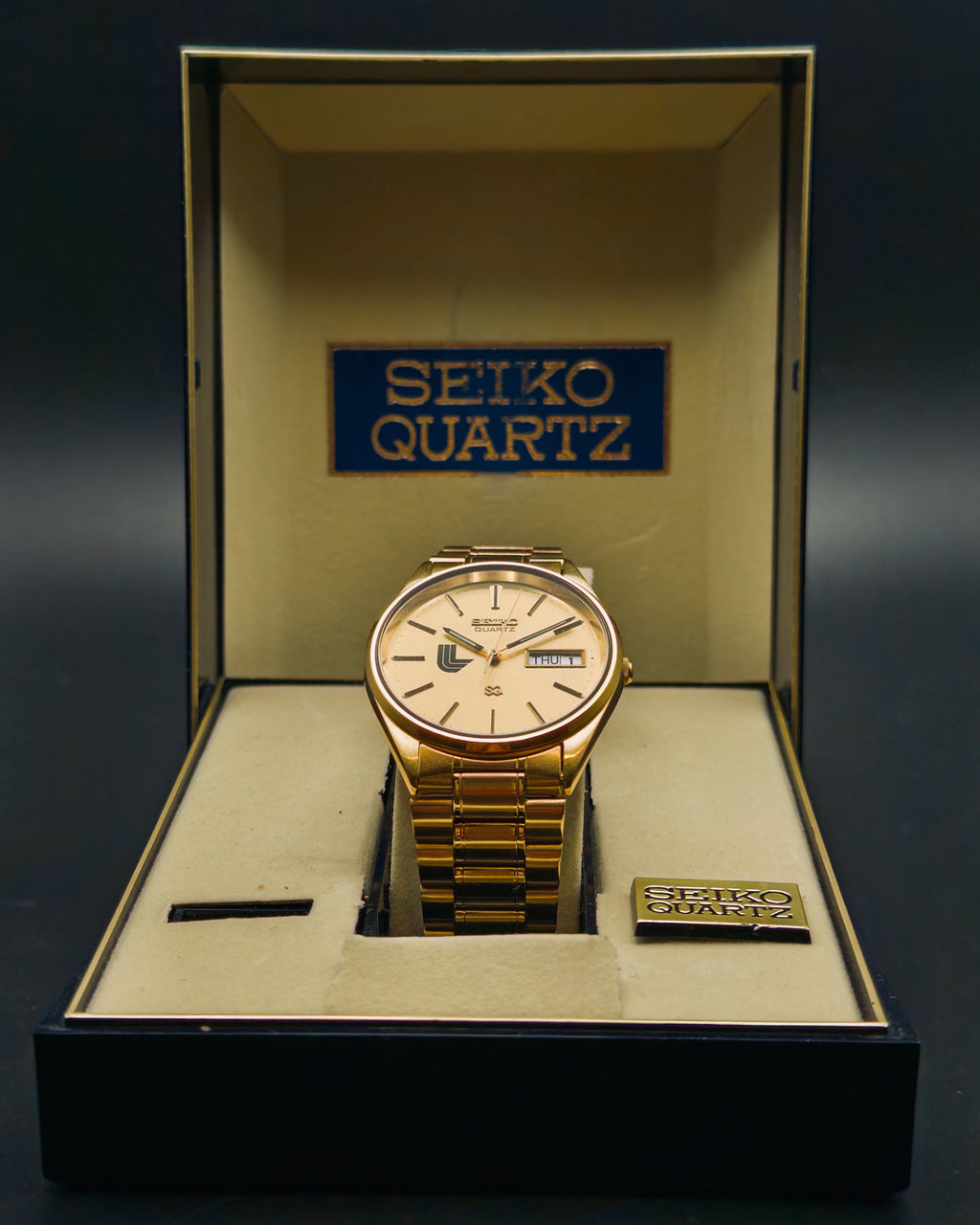 1985 Seiko 8123-8009 "Lawrence Livermore National Lab" (LLNL) Issued Watch - Full Set Box & Papers
