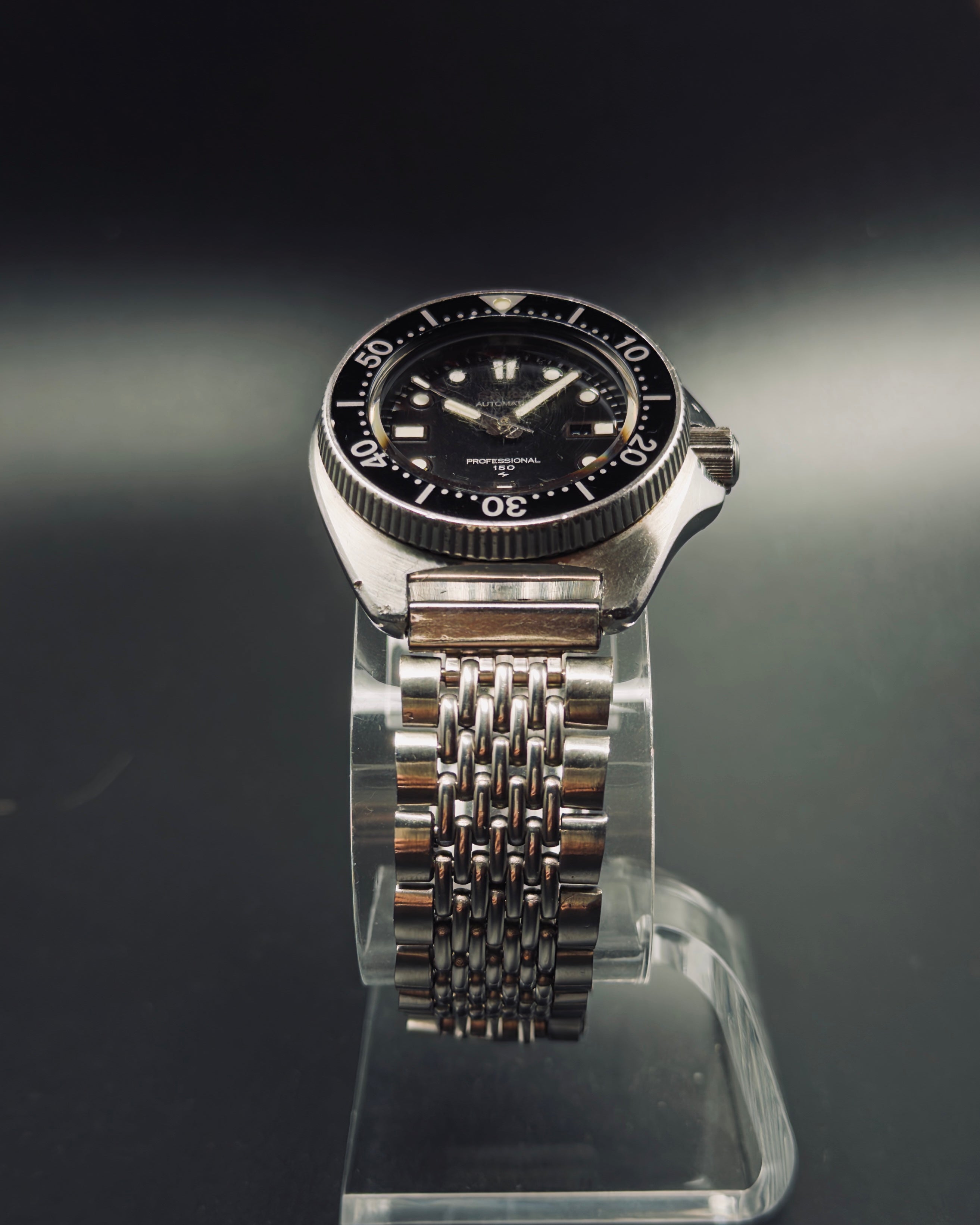 1970s Seiko 2205-0760 "Mini Apocalypse Now" Professional Hi-Beat Diver - Beads of Rice Bracelet