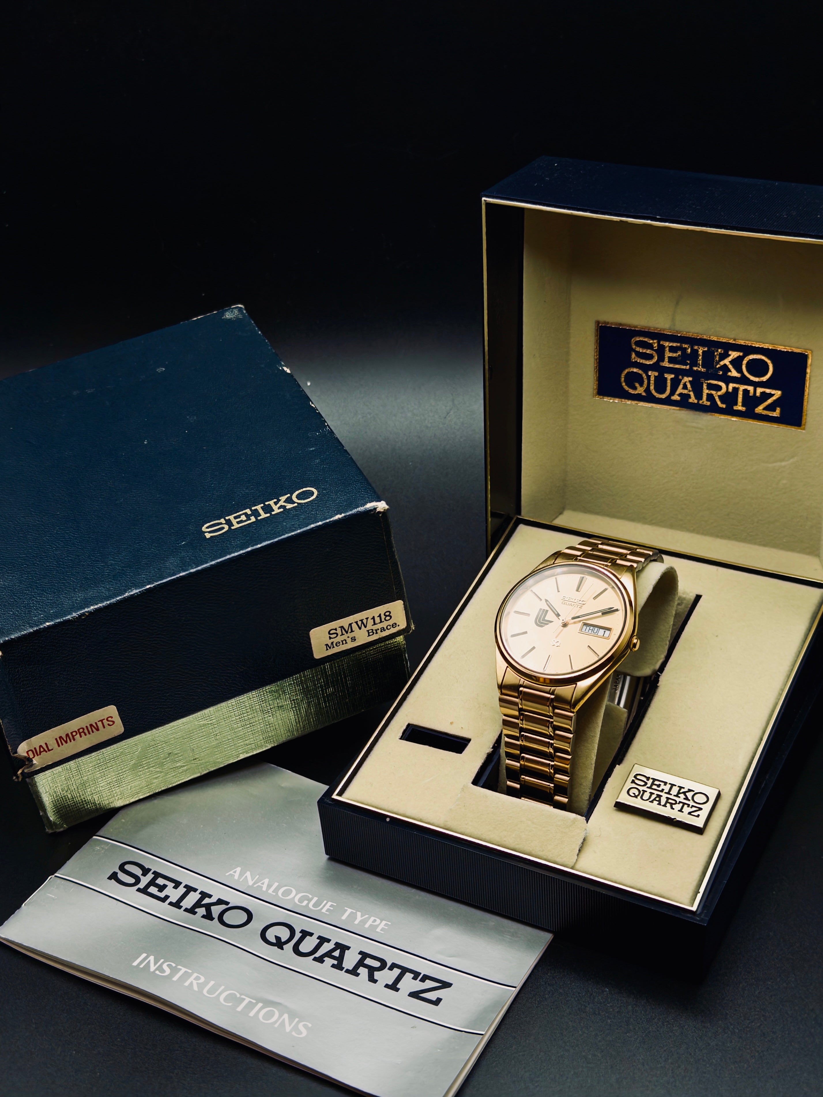 1985 Seiko 8123-8009 "Lawrence Livermore National Lab" (LLNL) Issued Watch - Full Set Box & Papers
