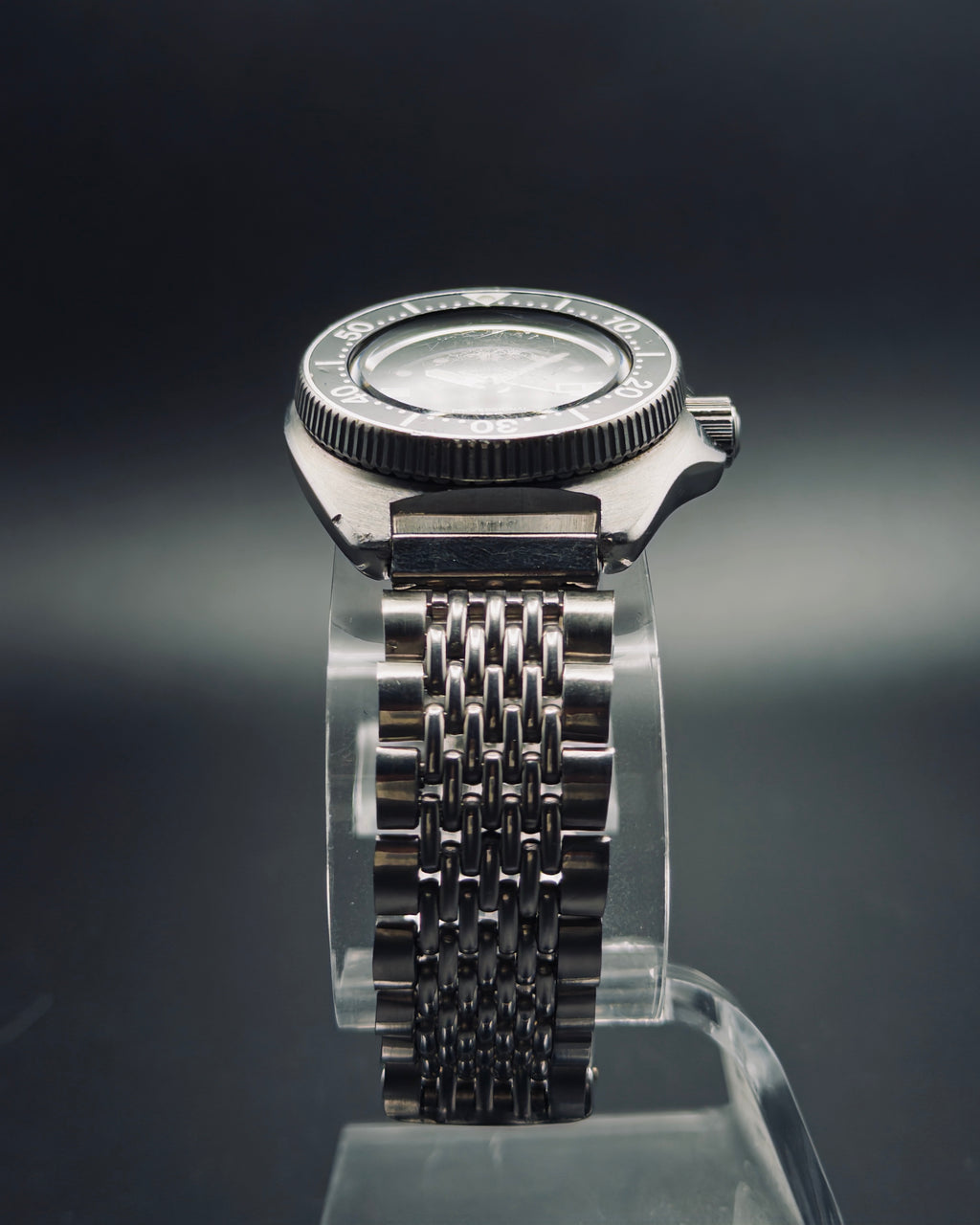 1970s Seiko 2205-0760 "Mini Apocalypse Now" Professional Hi-Beat Diver - Beads of Rice Bracelet