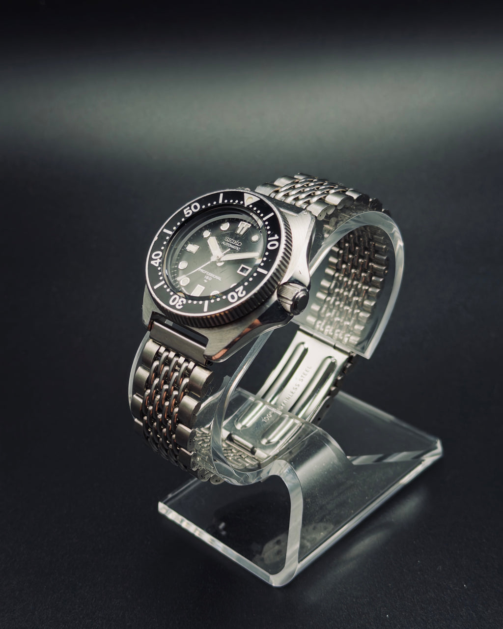 1970s Seiko 2205-0760 "Mini Apocalypse Now" Professional Hi-Beat Diver - Beads of Rice Bracelet