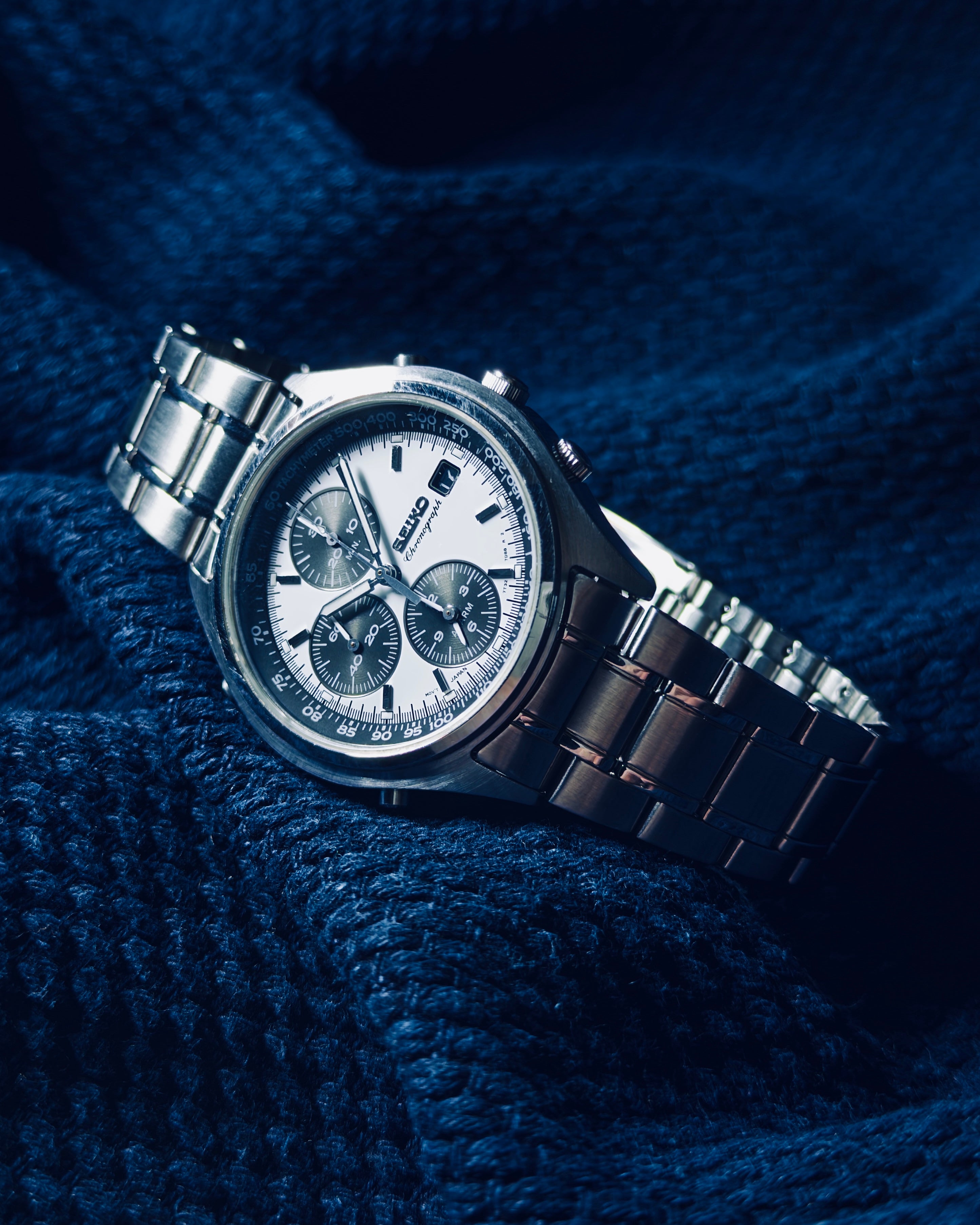 1990s Seiko "Panda" Alarm Chronograph (Ref. 7C60) Neo-Vintage Industrial Design | 7T32 Movement | NOS Bracelet