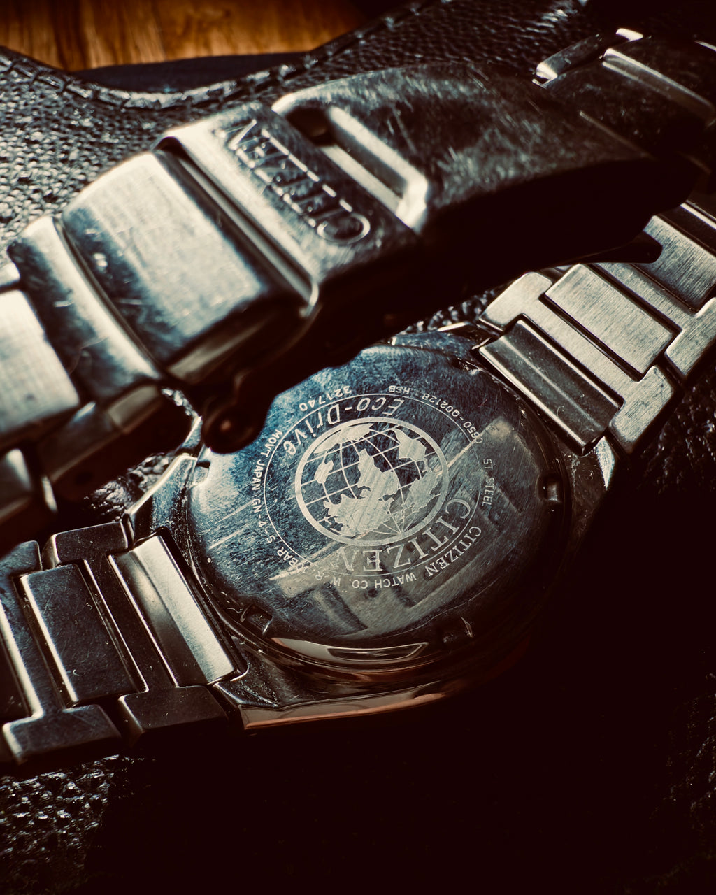 Citizen Eco-Drive World Time Skyhawk Chronograph Model C651