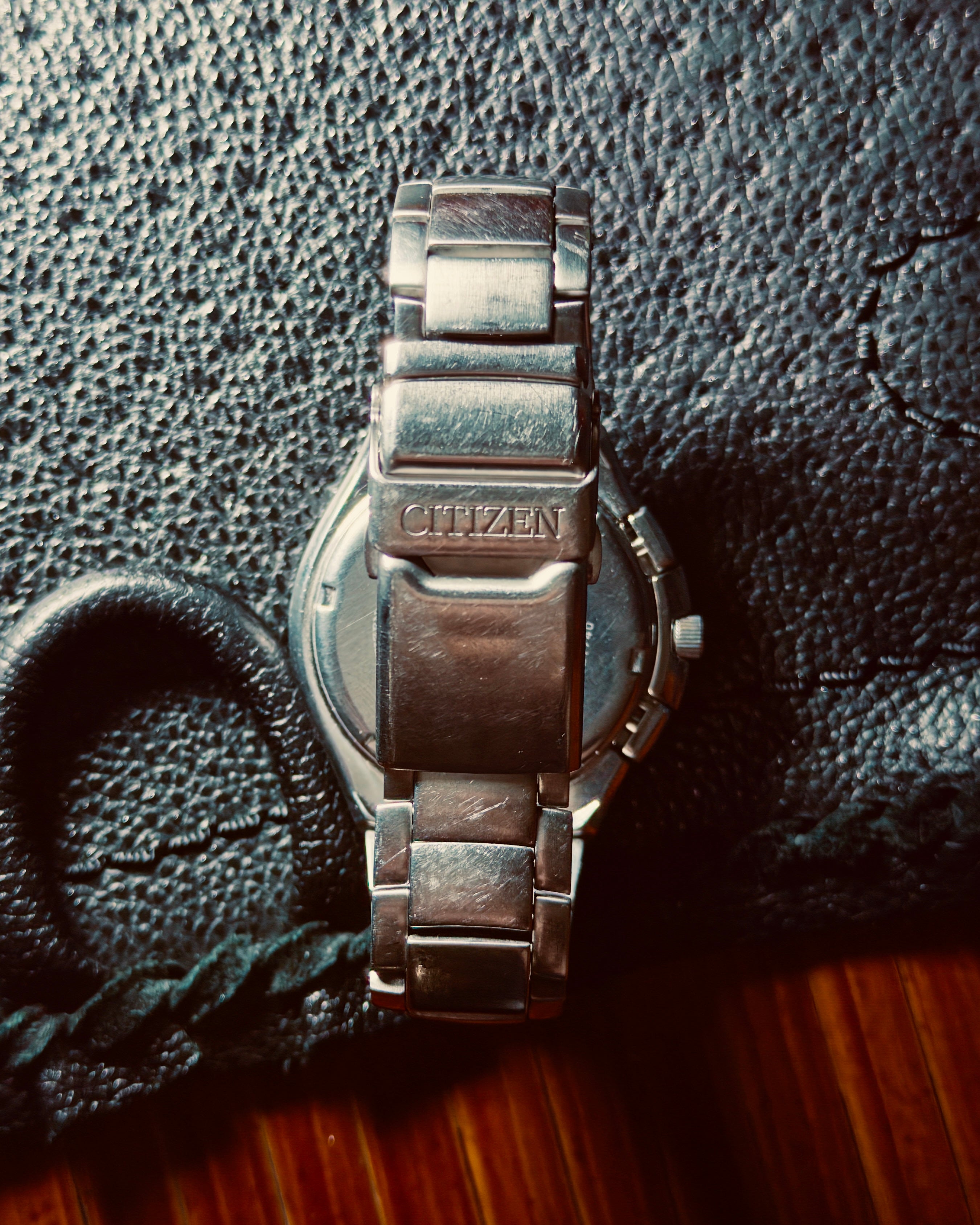 Citizen Eco-Drive World Time Skyhawk Chronograph Model C651