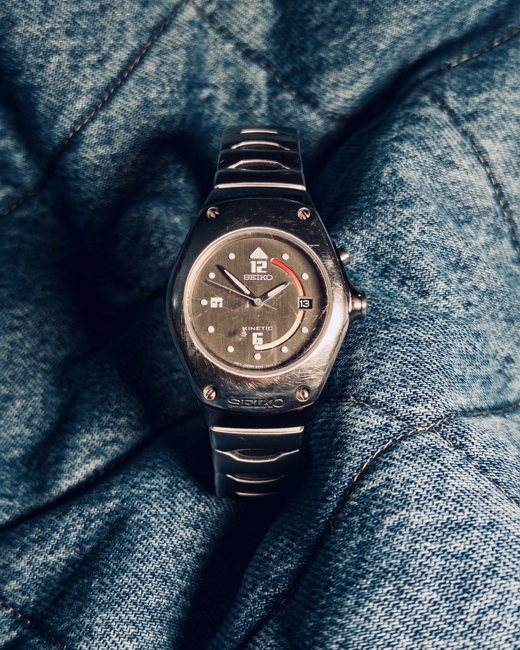 1997 Original Jorg Hysek Design - Seiko Kinetic Arctura (Ref. 5M42-0E39)