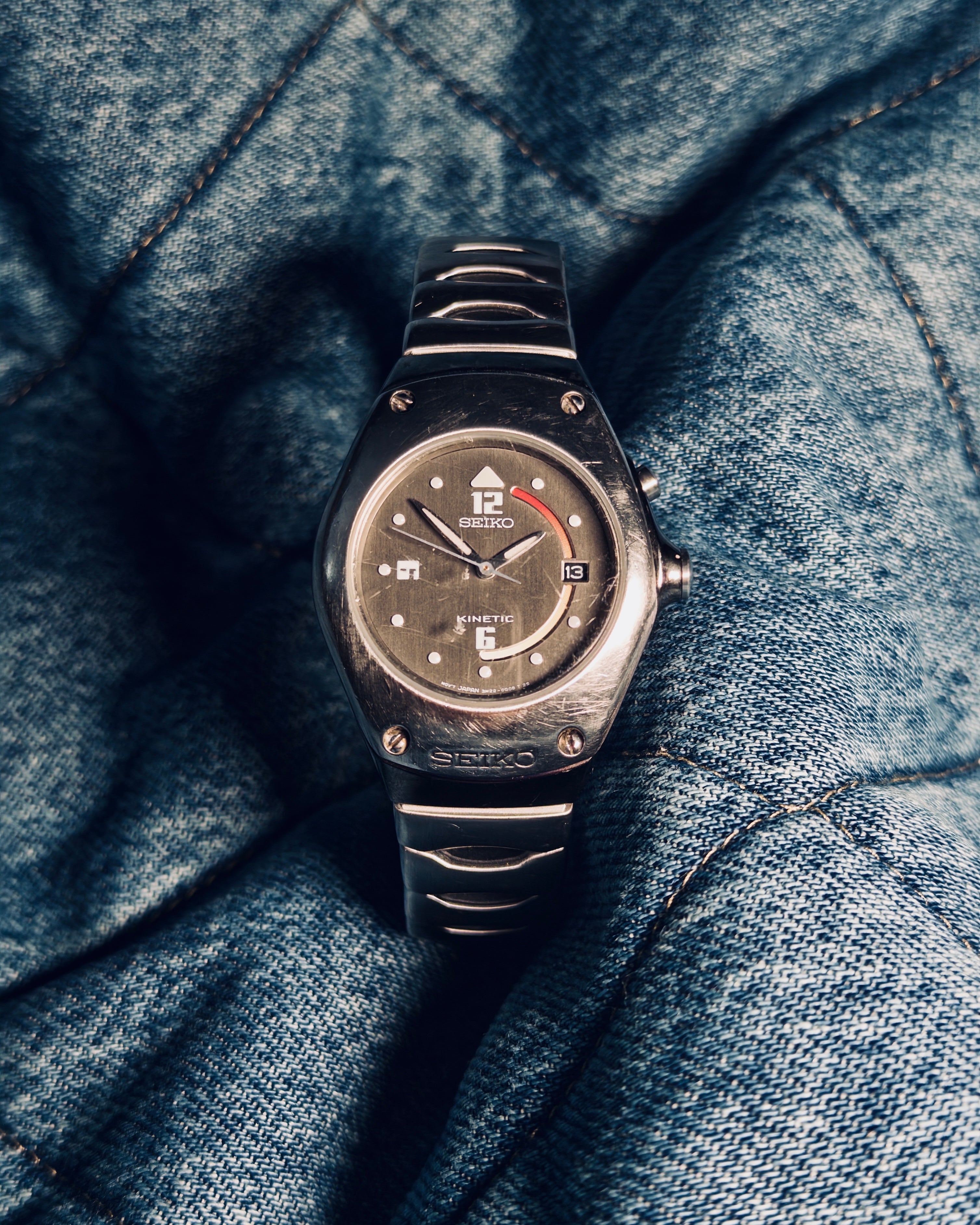 1997 Original Jorg Hysek Design - Seiko Kinetic Arctura (Ref. 5M42-0E39)