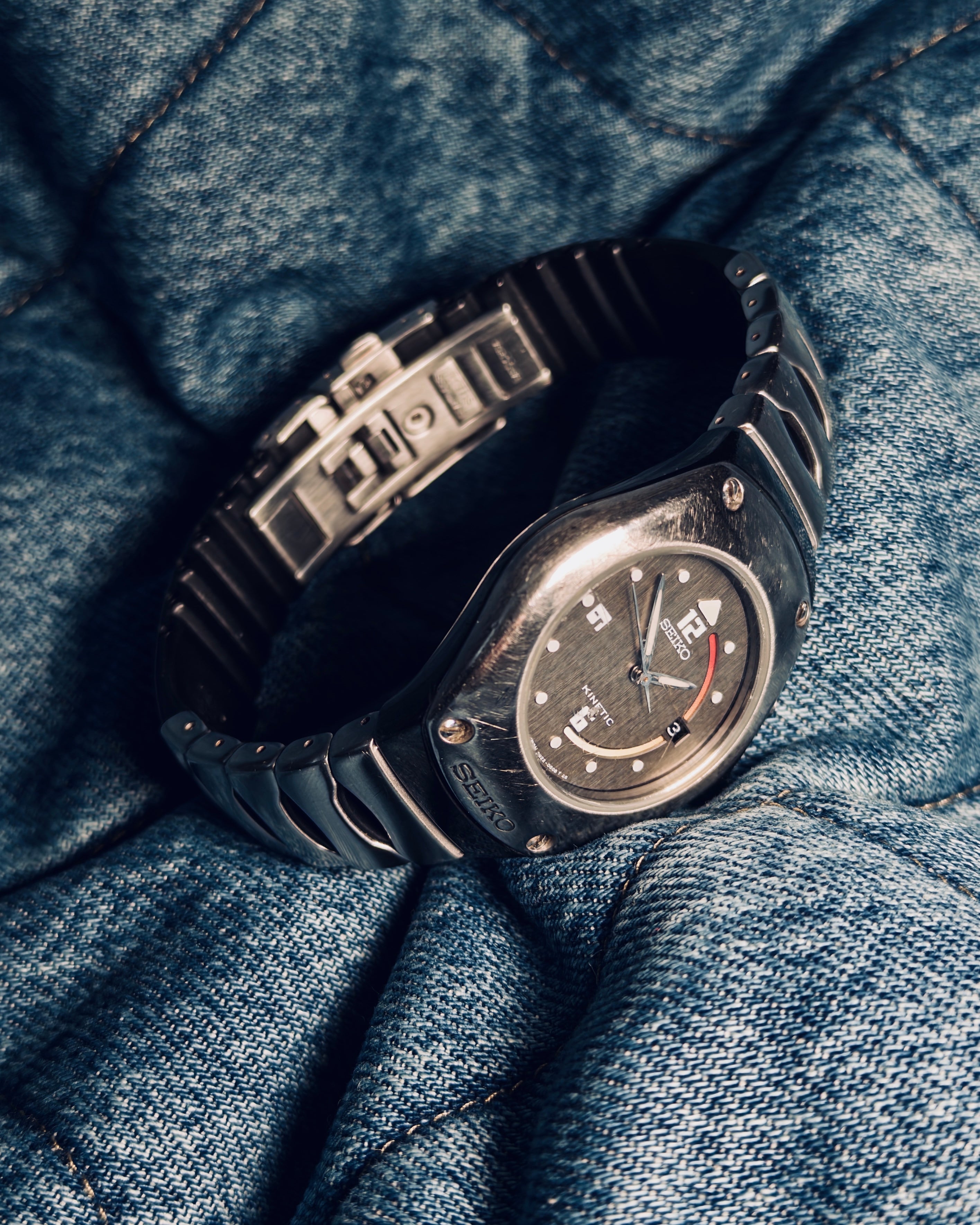 1997 Original Jorg Hysek Design - Seiko Kinetic Arctura (Ref. 5M42-0E39)