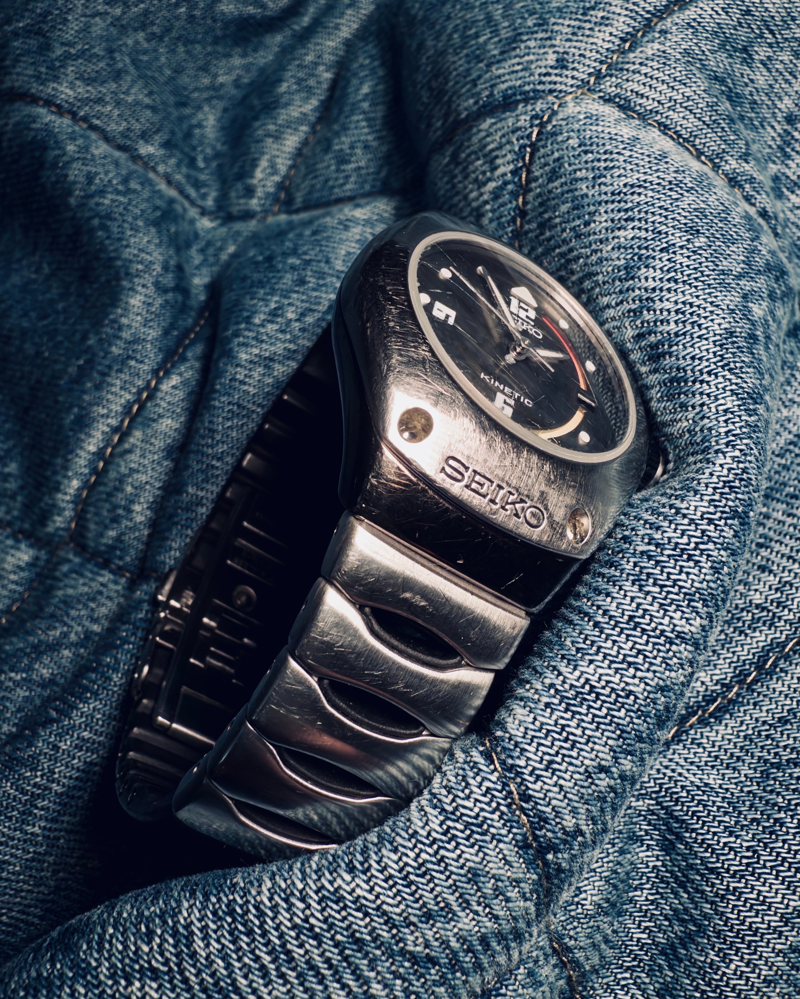 1997 Original Jorg Hysek Design - Seiko Kinetic Arctura (Ref. 5M42-0E39)