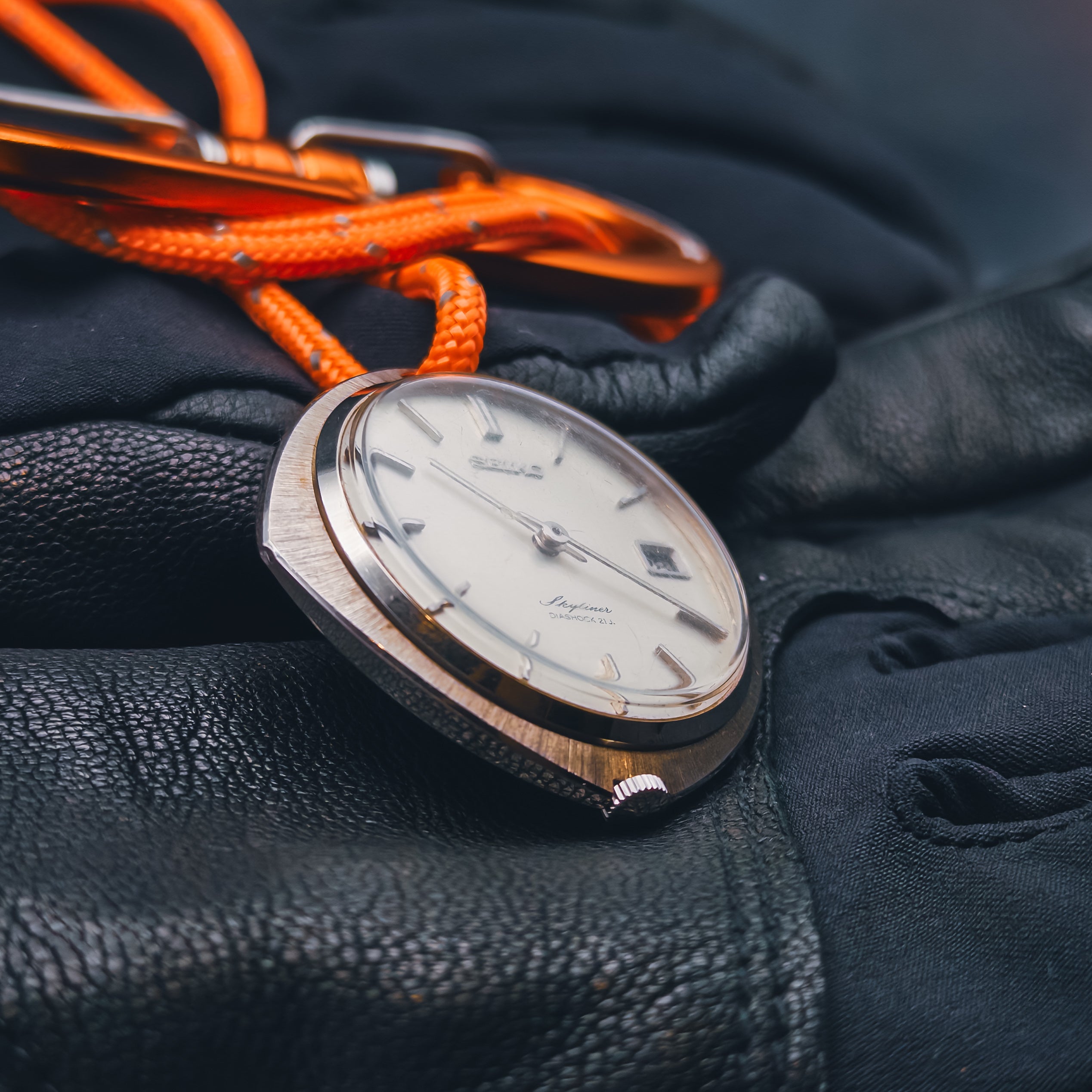 Vintage Seiko Skyliner Pocket Watch - Minimalist 